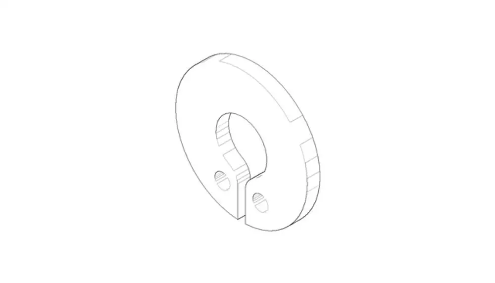DORNBRACHT Ring Sicherungsring ERSATZTEILE 091601016 D. 10 x 1 mm, 09160101690 Galeriebild 1